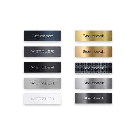 Metzler VDM10 Ersatz Namensschild mit Lasergravur...