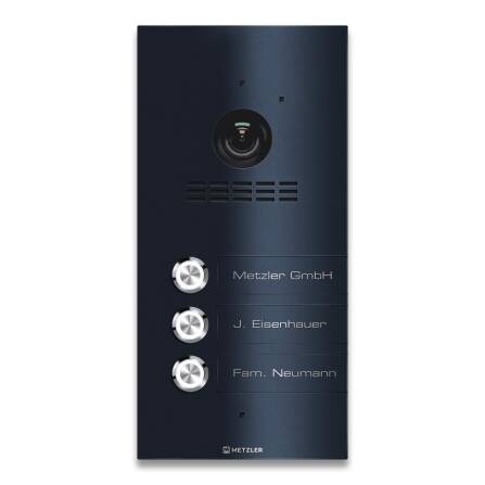 Metzler VDM10 2.0 Mehrfamilien Video-Türsprechanlage...