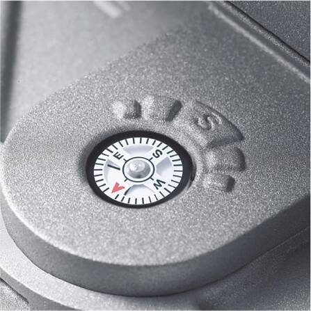 Solarleuchte | XSolar GL-S | Silber | Sensor