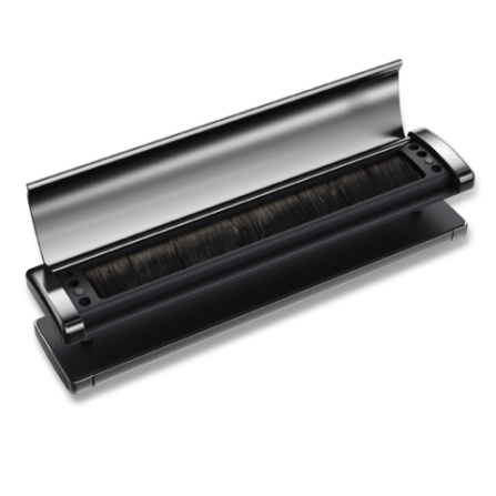 Metzler Briefeinwurf aus Edelstahl mit Isolierdichtung Einwurfklappe Einwurfblende Briefschlitz