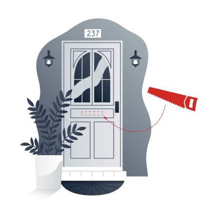 Metzler Briefeinwurf aus Edelstahl mit Isolierdichtung Einwurfklappe Einwurfblende Briefschlitz