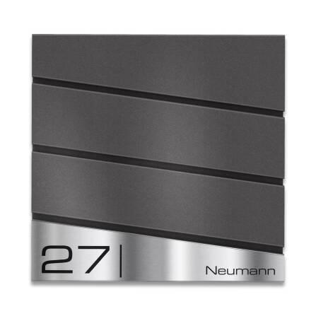 Metzler Design Briefkasten Eisenglimmer DB 703 | Neumann