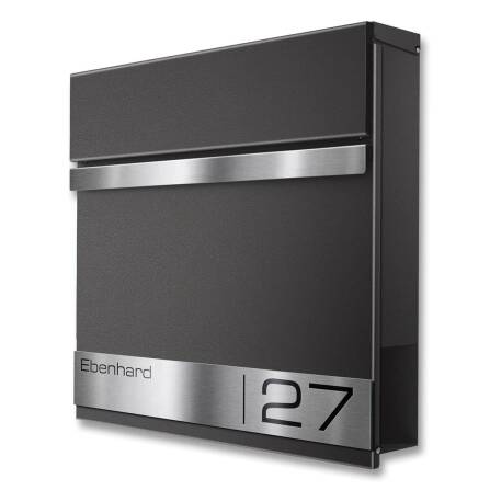 Boîte aux Lettres Metzler Mica de Fer avec Gravure Laser | Stencil