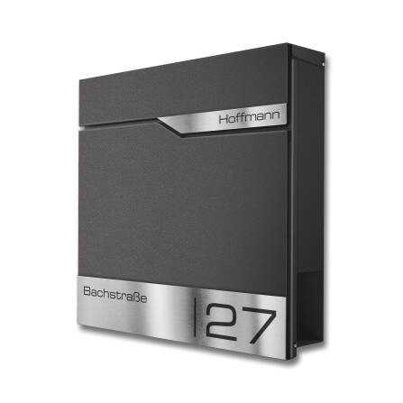 Metzler Briefkasten Eisenglimmer DB 703 hochwertiger...