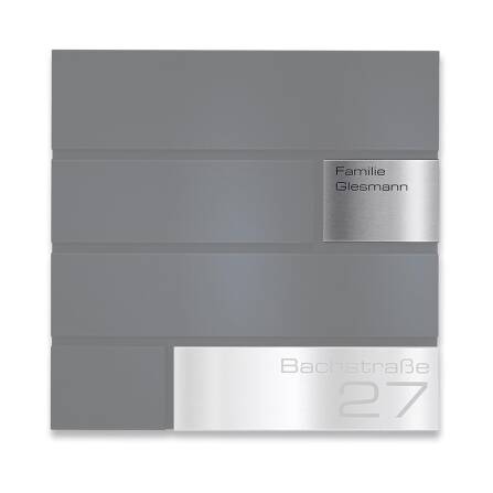 Metzler Namensschild Ersatz für Briefkasten...