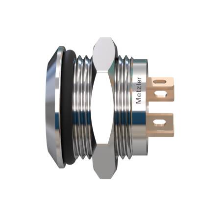 Metzler - Drucktaster 12mm - LED Ringbeleuchtung...