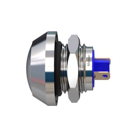 Metzler - Drucktaster 12mm - IP67 IK10 - Edelstahl -...