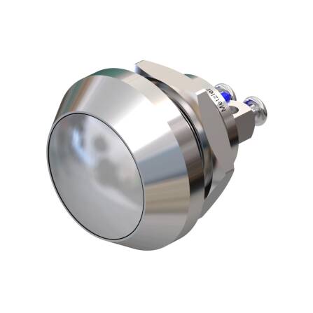 Metzler - Drucktaster 12mm - IP67 IK10 - Edelstahl -...
