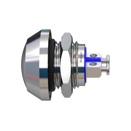 Metzler - Drucktaster 12mm - IP67 IK10 - Edelstahl -...