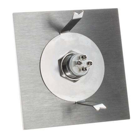 Spannfeder für UP-Dose (Mindestmaß der Klingelplatte 80x80mm)