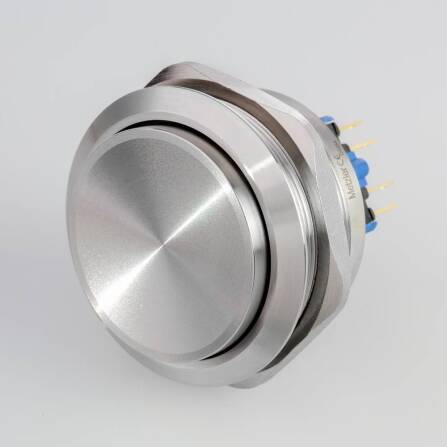 Edelstahl Taster ohne LED hervorstehend