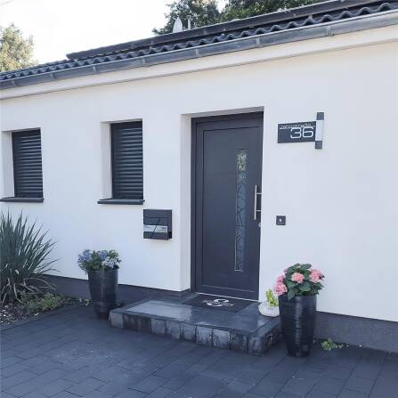 Metzler Boîte aux Lettres Design Anthracite Acier Inoxydable | Zeppelin