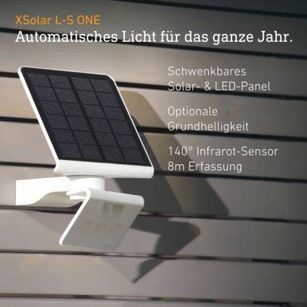 Solarleuchte | XSolar L-S One | Weiß