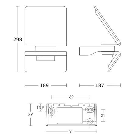 Solarleuchte | XSolar L-S One | Weiß