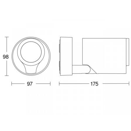 Faretto LED | Spot ONE | Antracite
