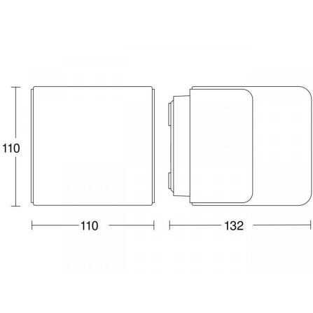 LED Außenleuchte | L 835 C | Anthrazit | Bluetooth