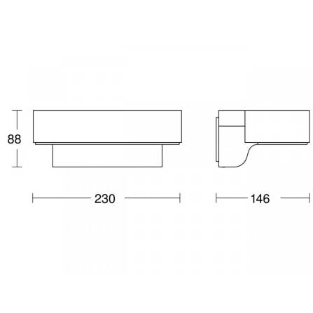Lampada LED da esterno | L 800 C | Antracite | Bluetooth