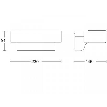LED Außenleuchte | L 810 C | Anthrazit | Bluetooth
