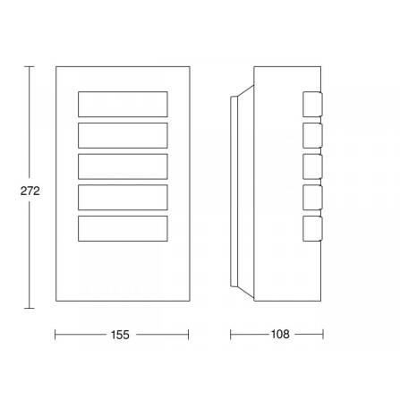 Außenleuchte | L 12 | Anthrazit