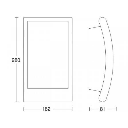 Außenleuchte | L 22 | Anthrazit