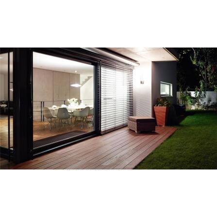 LED Außenleuchte | L 260 S | Silber | Sensor