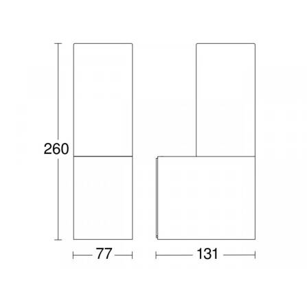 Außenleuchte | L 605 | Anthrazit