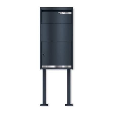 Metzler Paketbox rostfrei und massiv mit Ständer,...