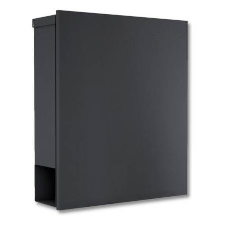 Metzler Briefkasten aus hochwertigem Stahl pulverbeschichtet | Eisenglimmer | Lepo