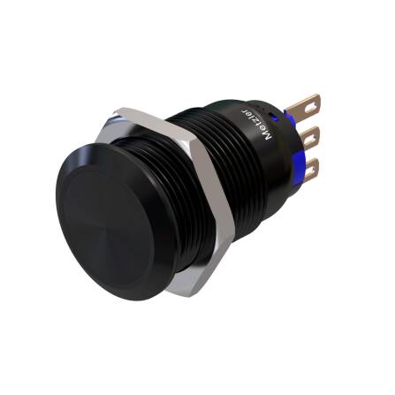 Metzler - Drucktaster 19mm - IP67 IK10 - Aluminium -...