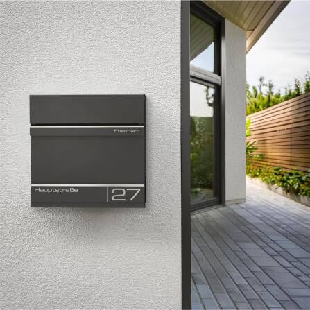 Metzler Cassetta postale in DB703 con incisione laser | Hermann