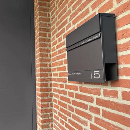 Metzler Cassetta postale in DB703 con incisione laser | Hermann