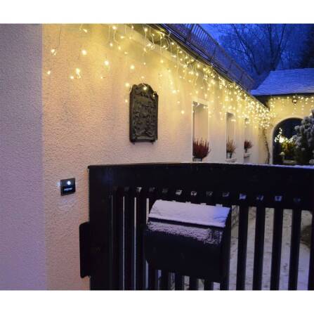 Metzler Türklingel Edelstahl Schwarz 3D-Namensgravur + LED-Taster optional | Sena