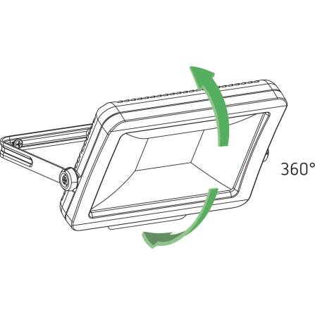 LED-Strahler | theLeda B30L | Schwarz