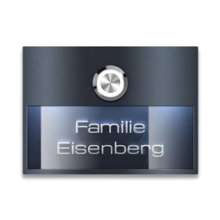 Metzler Türklingel mit LED 3D-Namensschild | Otto