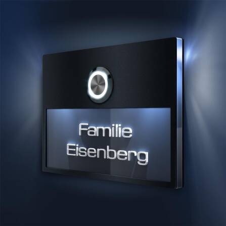 Metzler Türklingel mit LED 3D-Namensschild | Otto