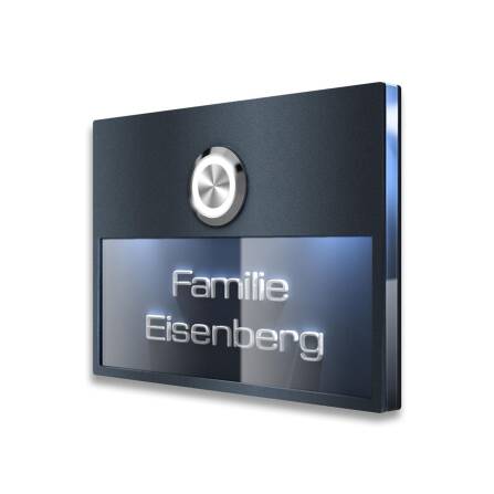 Metzler Türklingel mit LED 3D-Namensschild | Otto