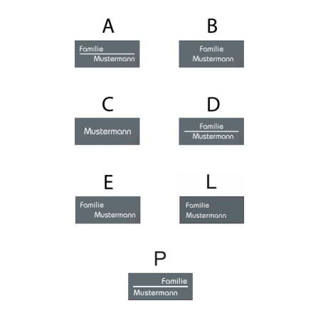Metzler Design Türklingel mit Gravur | Ava Slim