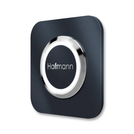 Metzler quadratische Türklingel mit optionaler...