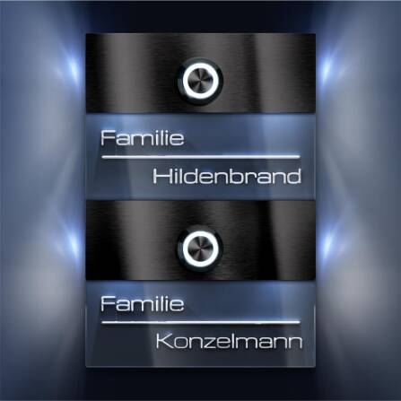 Metzler Türklingel für Zweifamilienhaus mit...