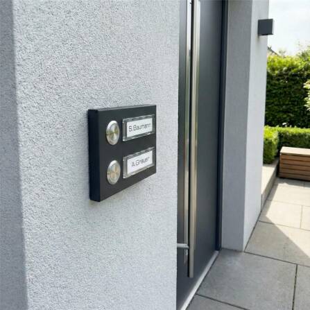 Metzler Türklingel Aufputz Namensschilder | Tovi M2