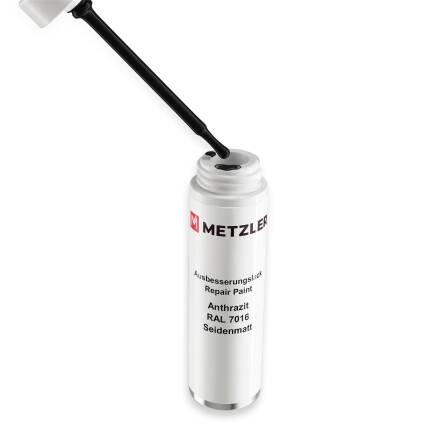 Metzler Lackstift matt zur Ausbesserung mit Pinsel und Mischkugel