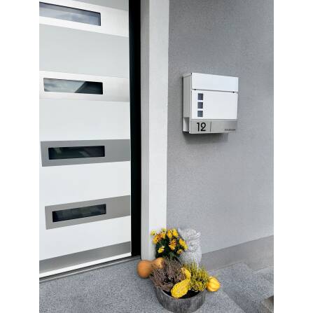 Metzler Briefkasten Stahl Sichtfenster | Oltmann