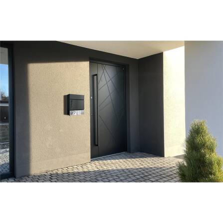 Metzler Briefkasten Stahl Sichtfenster | Oltmann