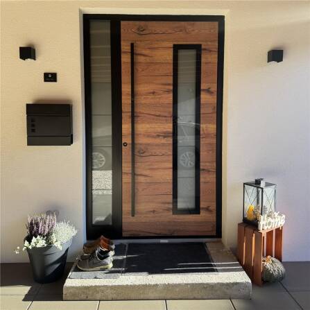 Metzler Briefkasten hochwertiger Stahl Sichtfenster | Cube