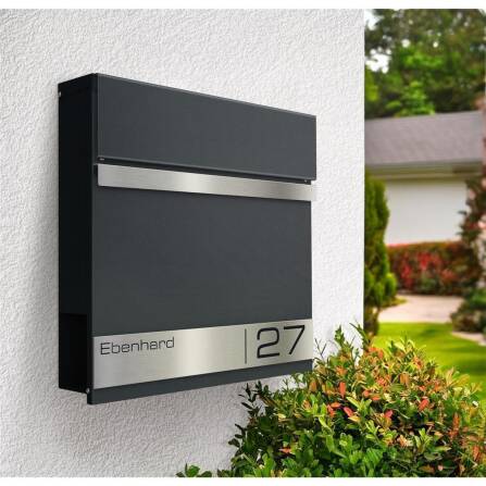 Metzler Briefkasten mit Lasergravur | Stencil