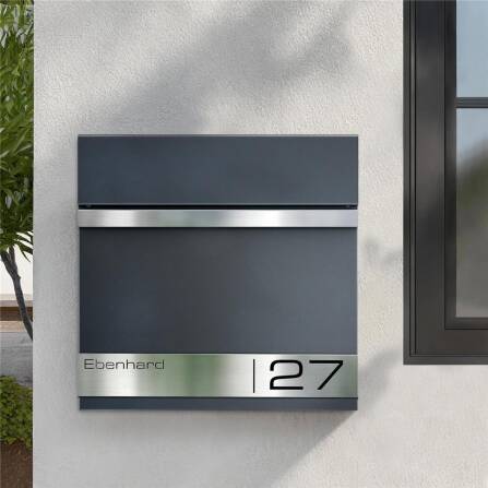 Metzler Briefkasten mit Lasergravur | Stencil