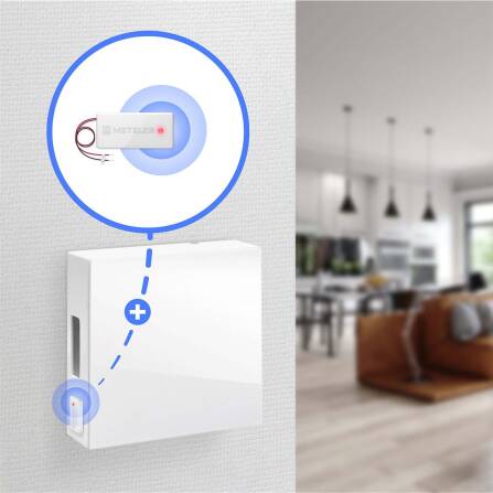 Smarte Türklingel Weiterleitung Universal Set mit Smartphone App, Alexa kompatibel F5-WIFI + MT4.0