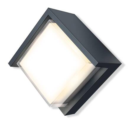 Metzler LED Wandleuchte 7 | Anthrazitgrau RAL 7016 |...