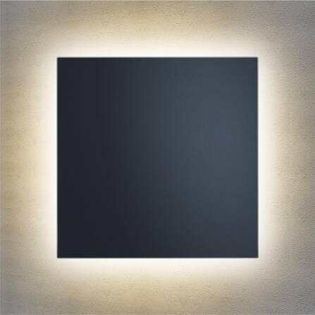 Applique LED Metzler 8 | Grigio antracite RAL 7016 | verniciata a polvere e bianco caldo