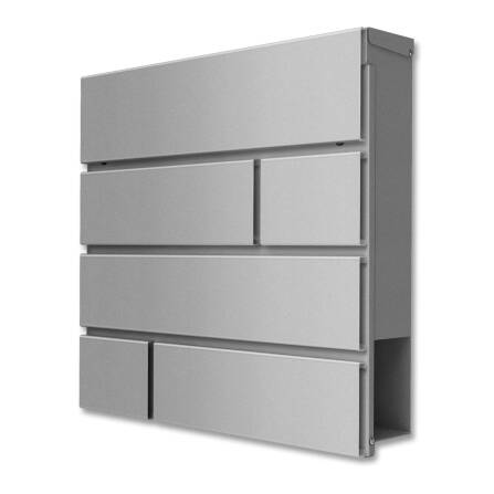 Metzler moderner Design Briefkasten | RAL9007 Graualuminium | Modell-G